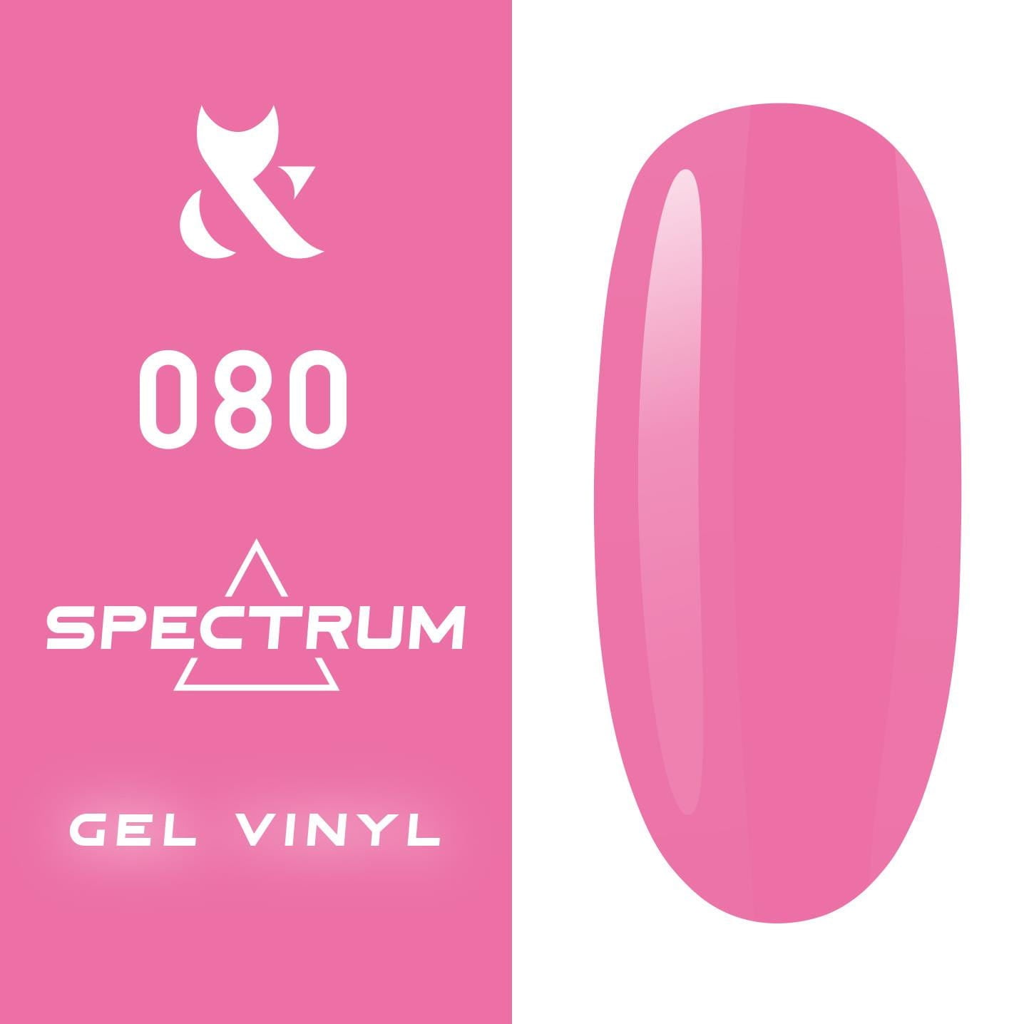 FOX Spectrum 080 Obsessed lakier hybrydowy czerwono-różowy 7ml