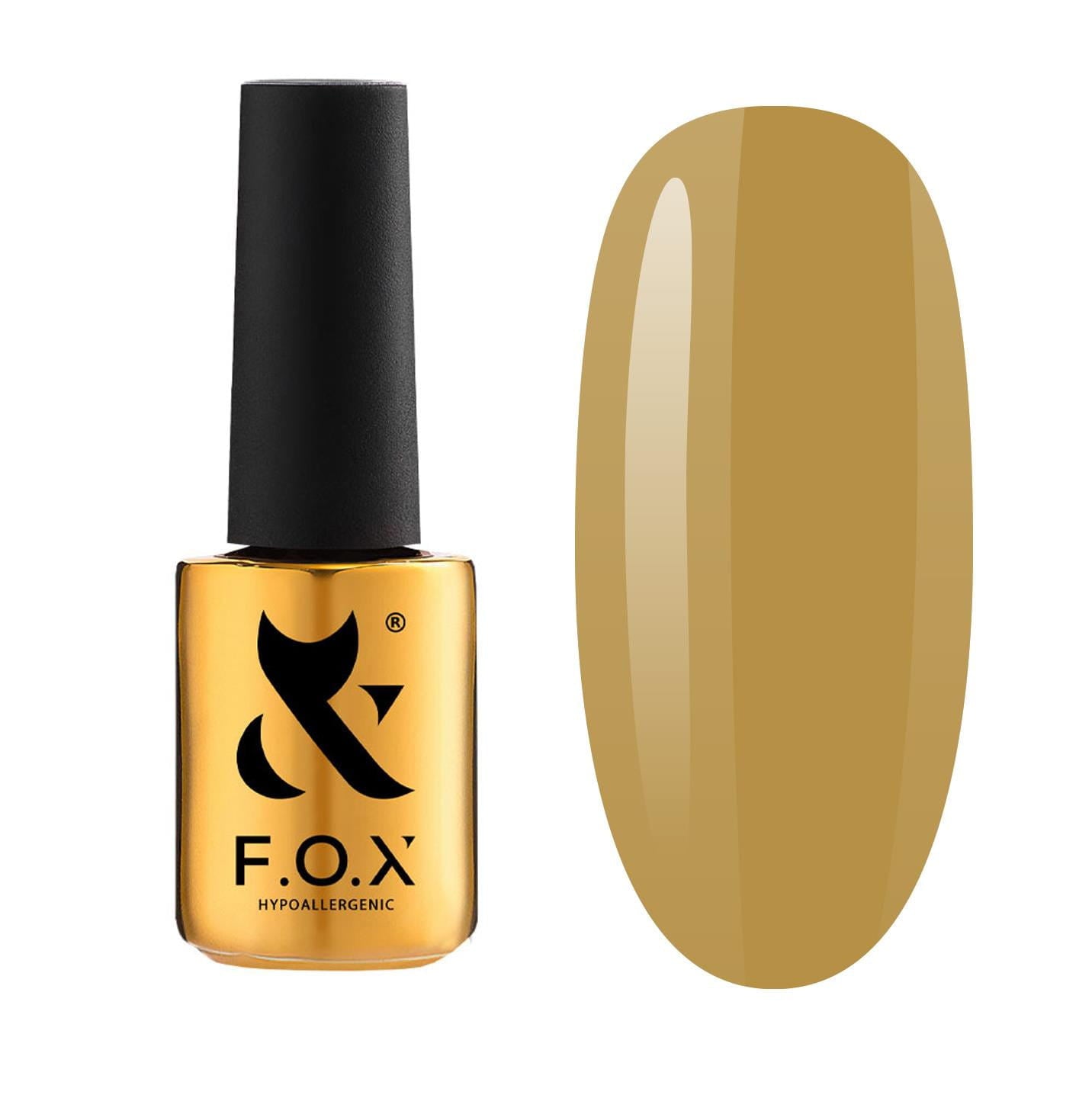 Fox Spectrum 110 Lakier Hybrydowy Żółto-Złoty 7ml Trwały 7-Free