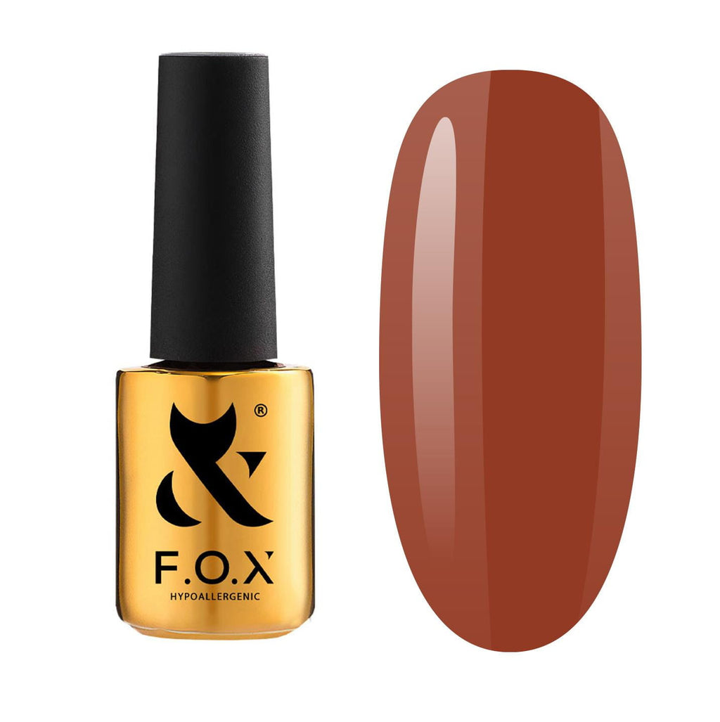 Fox Spectrum 113 Lakier Hybrydowy Pomarańczowy 7ml Trwały 7-Free