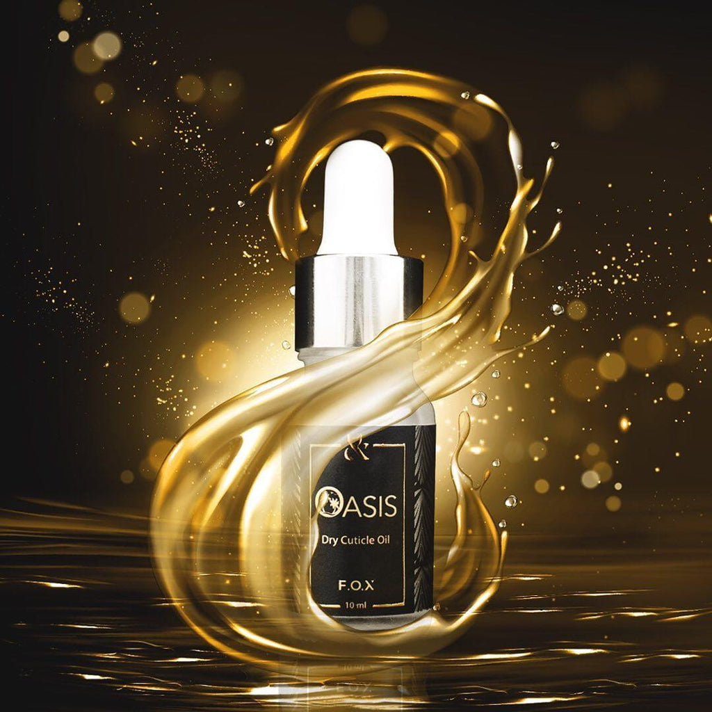 F.O.X Oasis Dry olejek do skórek z pipetką 10ml, szybkie nawilżenie
