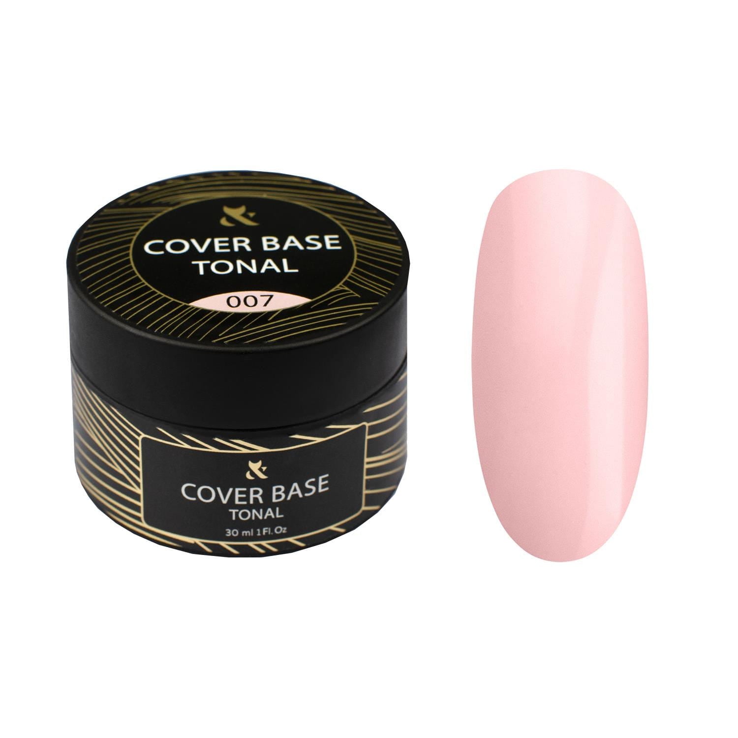 FOX Cover Base Tonal 007 Baza Budująca Czerwono-Różowa 14ml