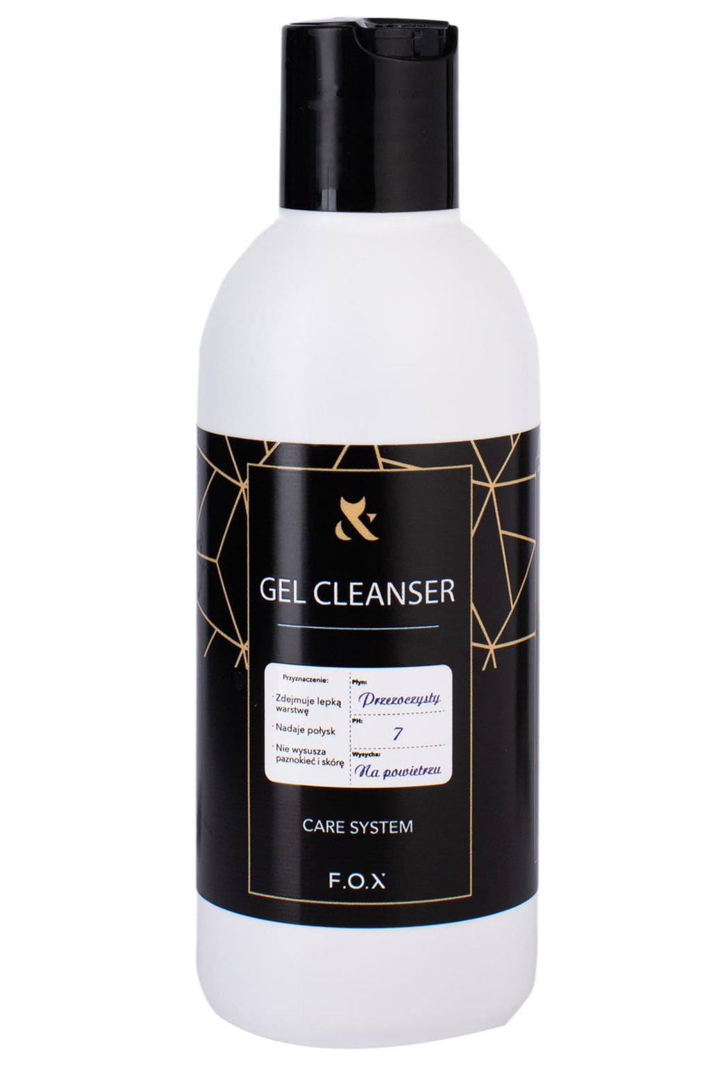 F.O.X Care Gel Cleanser 550 ml do usuwania warstwy dyspersyjnej, połysk