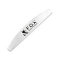 F.O.X Metalowy Pilnik Półksiężyc 167 mm Baza do Nakładek Manicure Pedicure