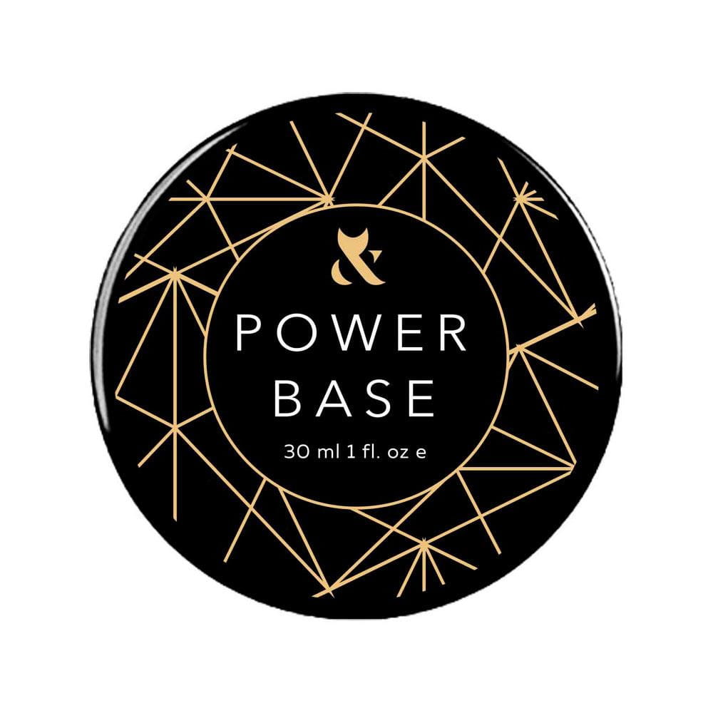 Baza hybrydowa FOX Base Power 30ml transparentna do manicure trwała CE