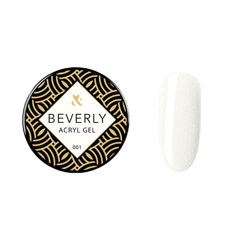 F.O.X Acryl Gel Beverly 001 Nude 30ml - Akrylożel Budujący LED/UV do Paznokci