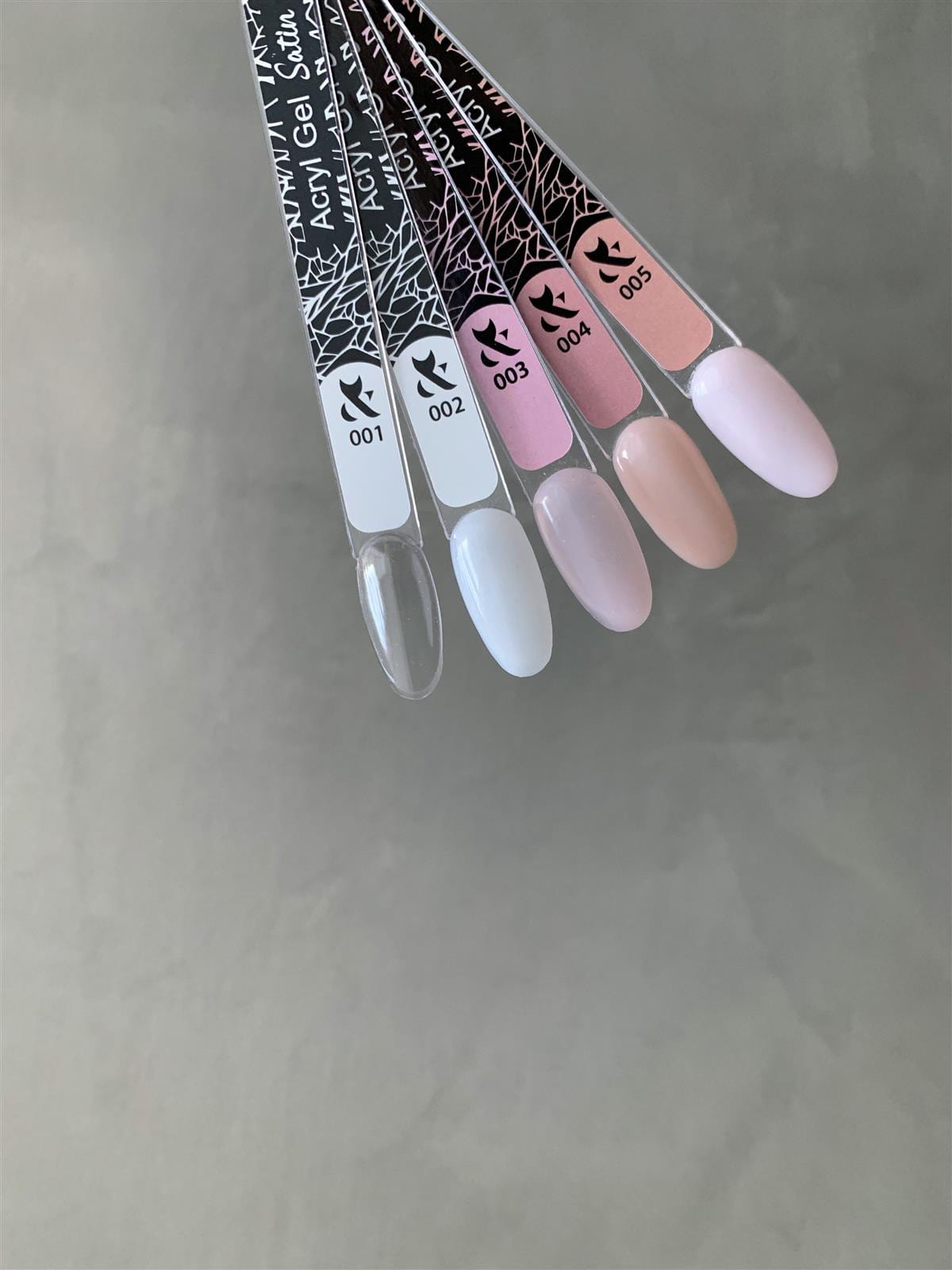 Fox Acryl Gel Satin 002 biały żel akrylowy LED/UV 30ml do przedłużania paznokci