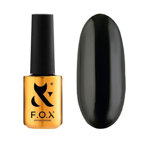 Lakier hybrydowy FOX Touch 005 zielony 7ml - trwały, intensywny kolor