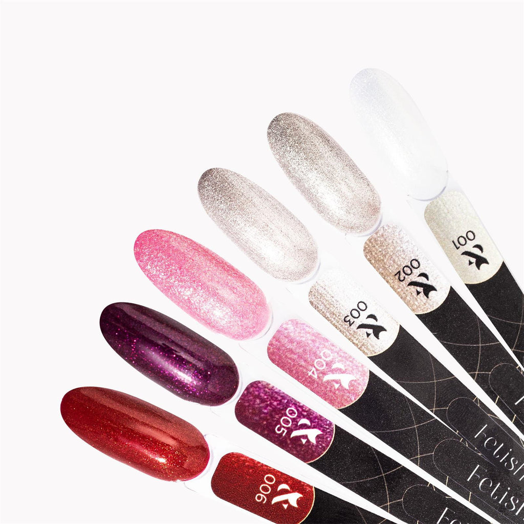 Lakier hybrydowy FOX Fetish 005 7ml perłowy czerwono-różowy manicure