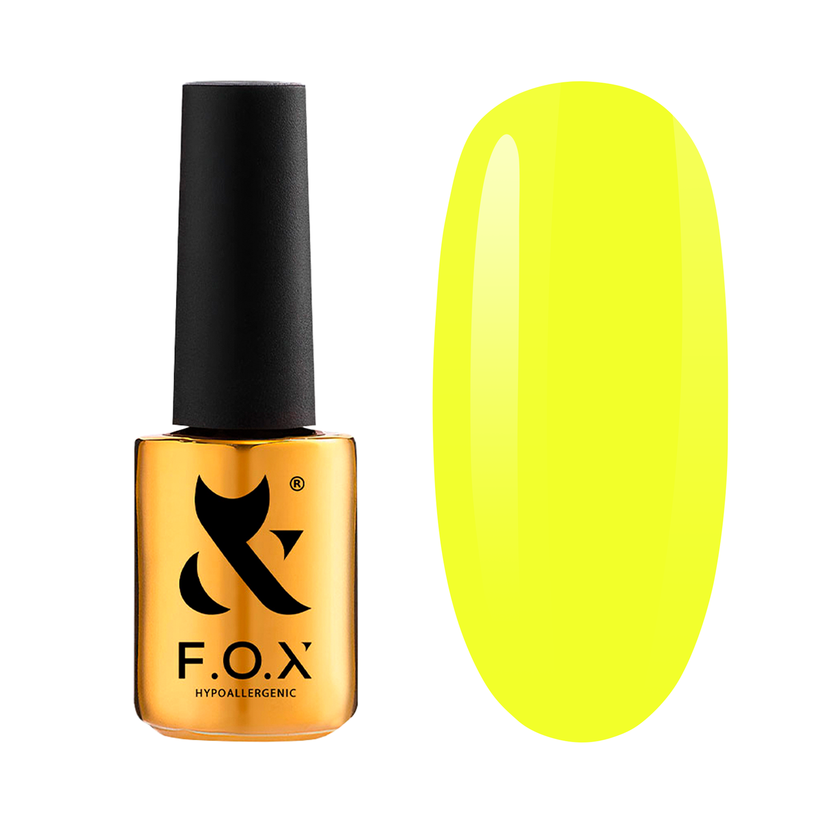 FOX Spectrum 137 Lakier hybrydowy żółto-złoty 7ml, trwały, 7-free