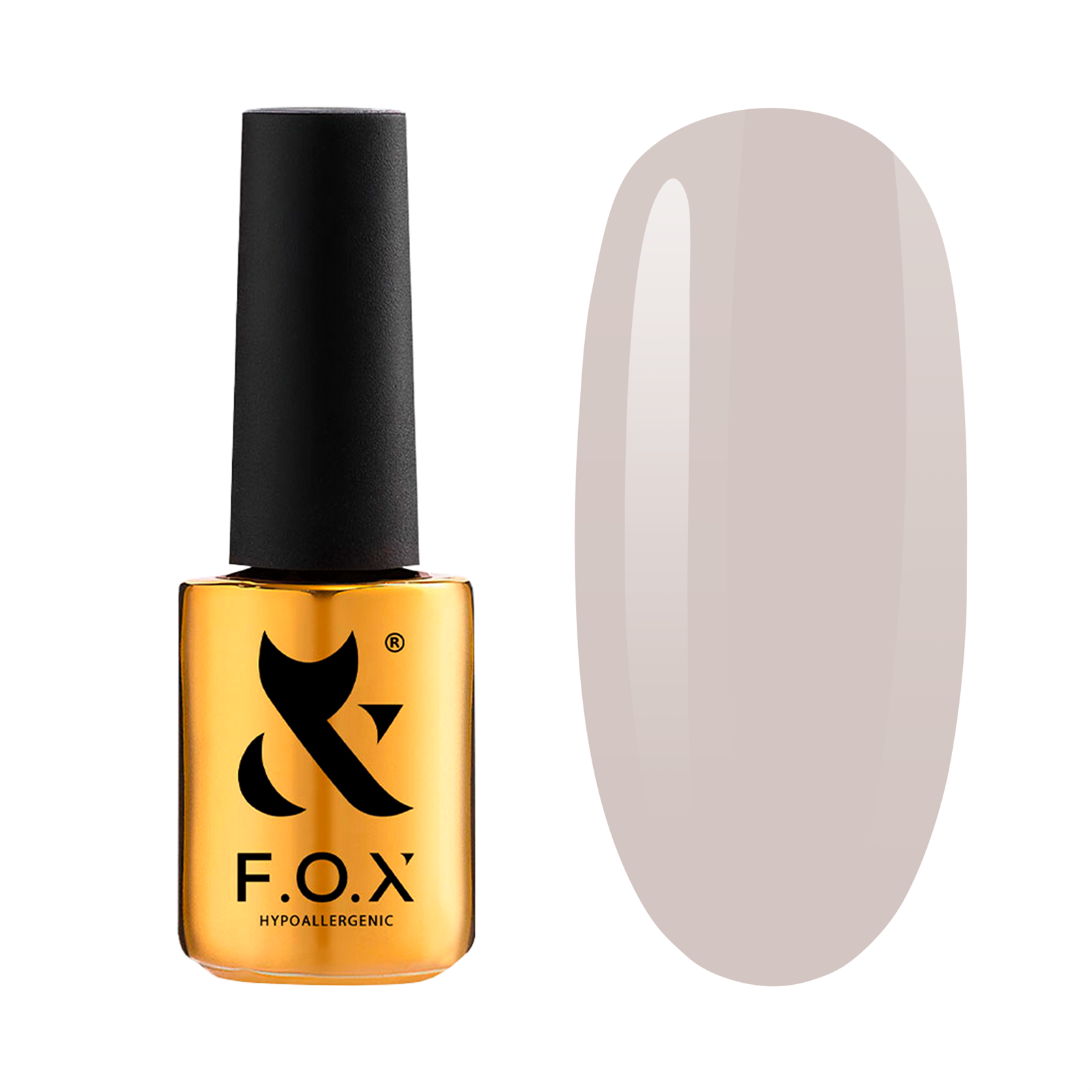 Fox Spectrum 153 Lakier Hybrydowy 7ml Szaro-Srebrny Trwały 7-Free CE