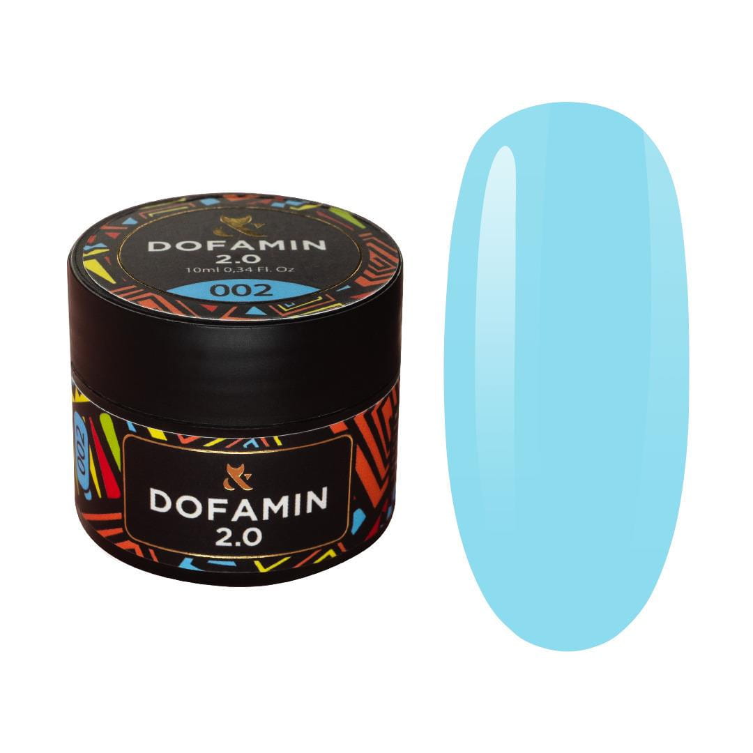 F.O.X Dofamin 2.0 002 Baza Kolorowa Niebieska Hybrydowa 10ml