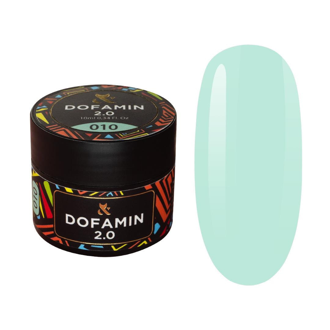 F.O.X Dofamin 2.0 010 Baza hybrydowa niebiesko-zielona, 10 ml