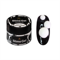 FOX Slime Gel White 10ml - biały żel 3D do zdobień paznokci manicure