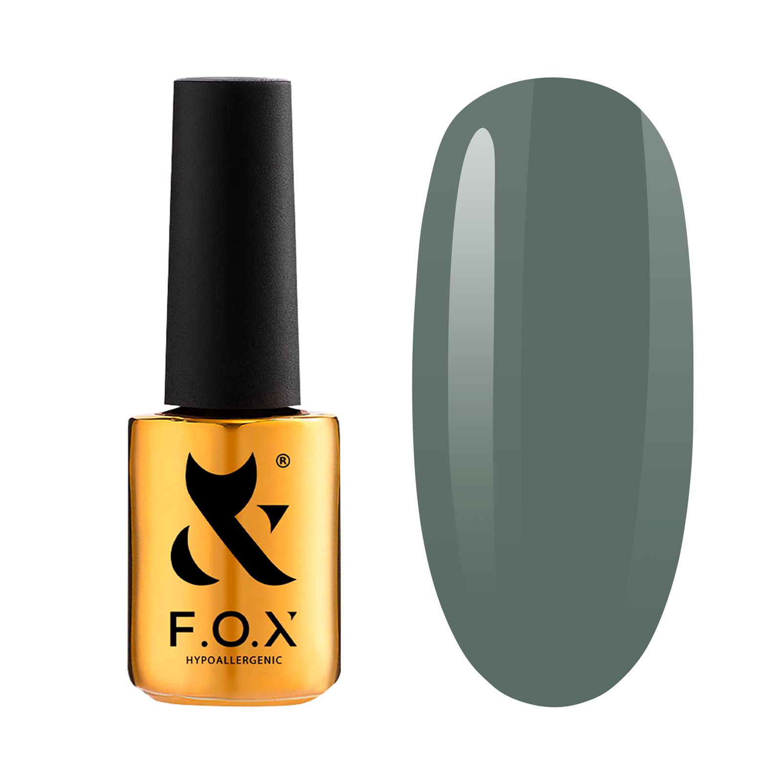 Fox Spectrum 131 lakier hybrydowy zielony 7ml - trwały, 7-free, pełne krycie
