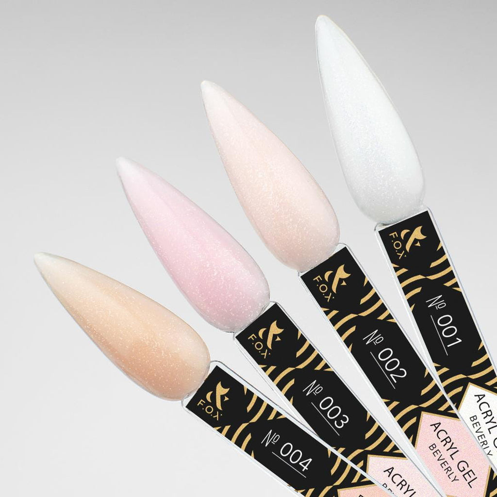 F.O.X Acryl Gel Beverly 004 Róż Naturalny 30ml Żel Akrylowy LED UV Paznokcie