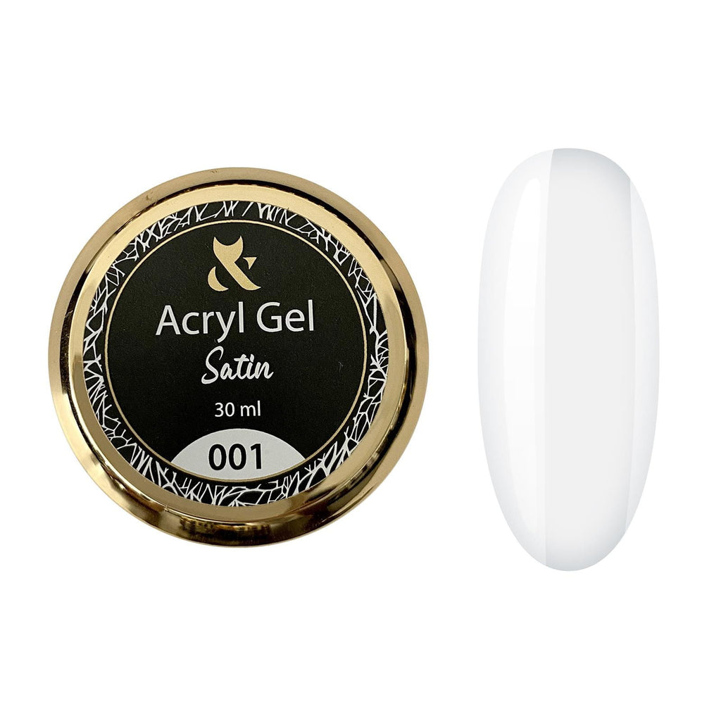 Acryl Gel FOX Satin 005 Różowy, 50ml - Żel do Przedłużania i Wzmacniania Paznokci