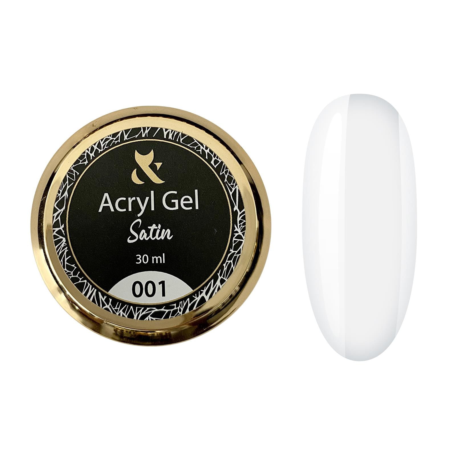 Acryl Gel FOX Satin 005 Różowy, 50ml - Żel do Przedłużania i Wzmacniania Paznokci