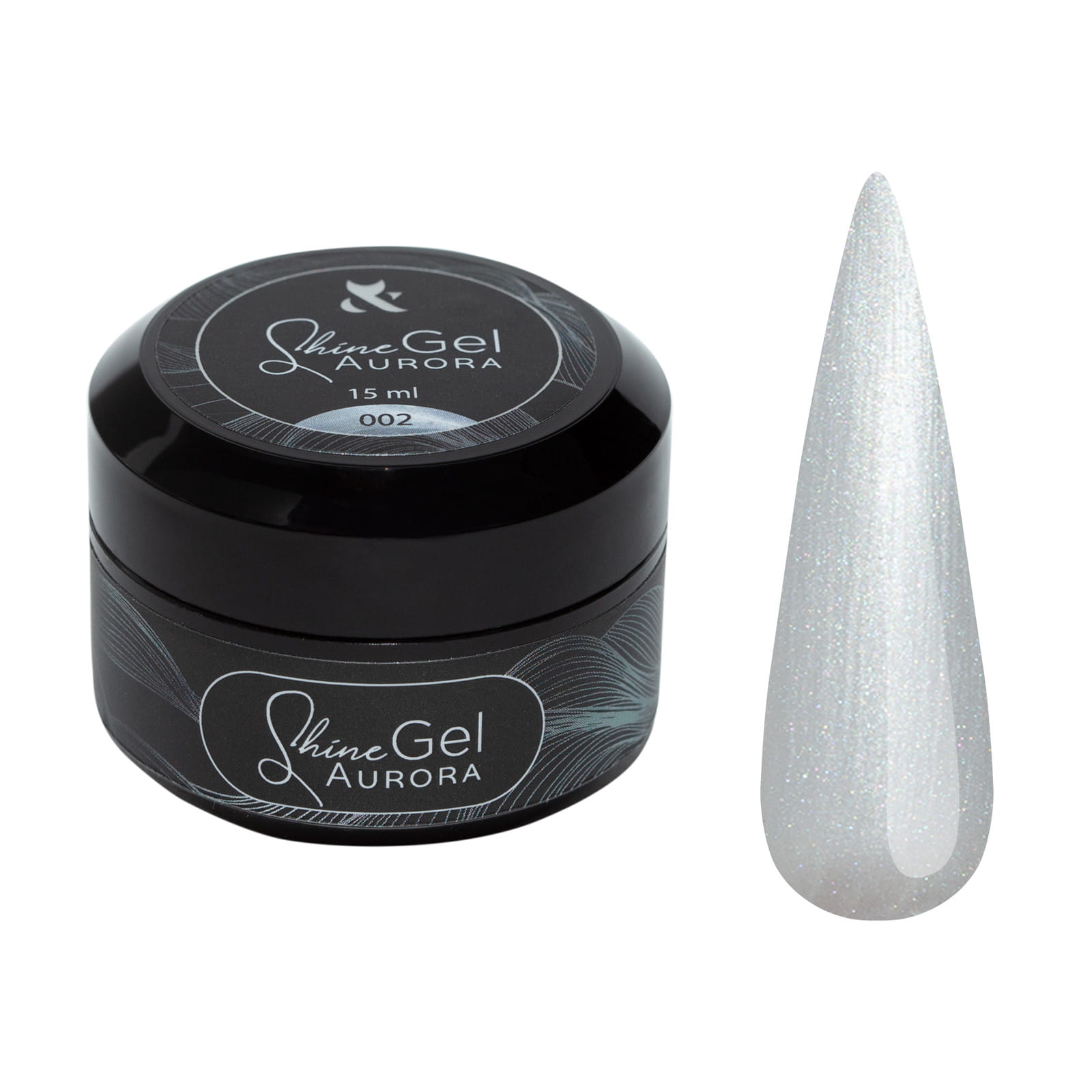 F.O.X Shine Gel Aurora 002 Żel do Paznokci LED/UV Perłowy 15ml