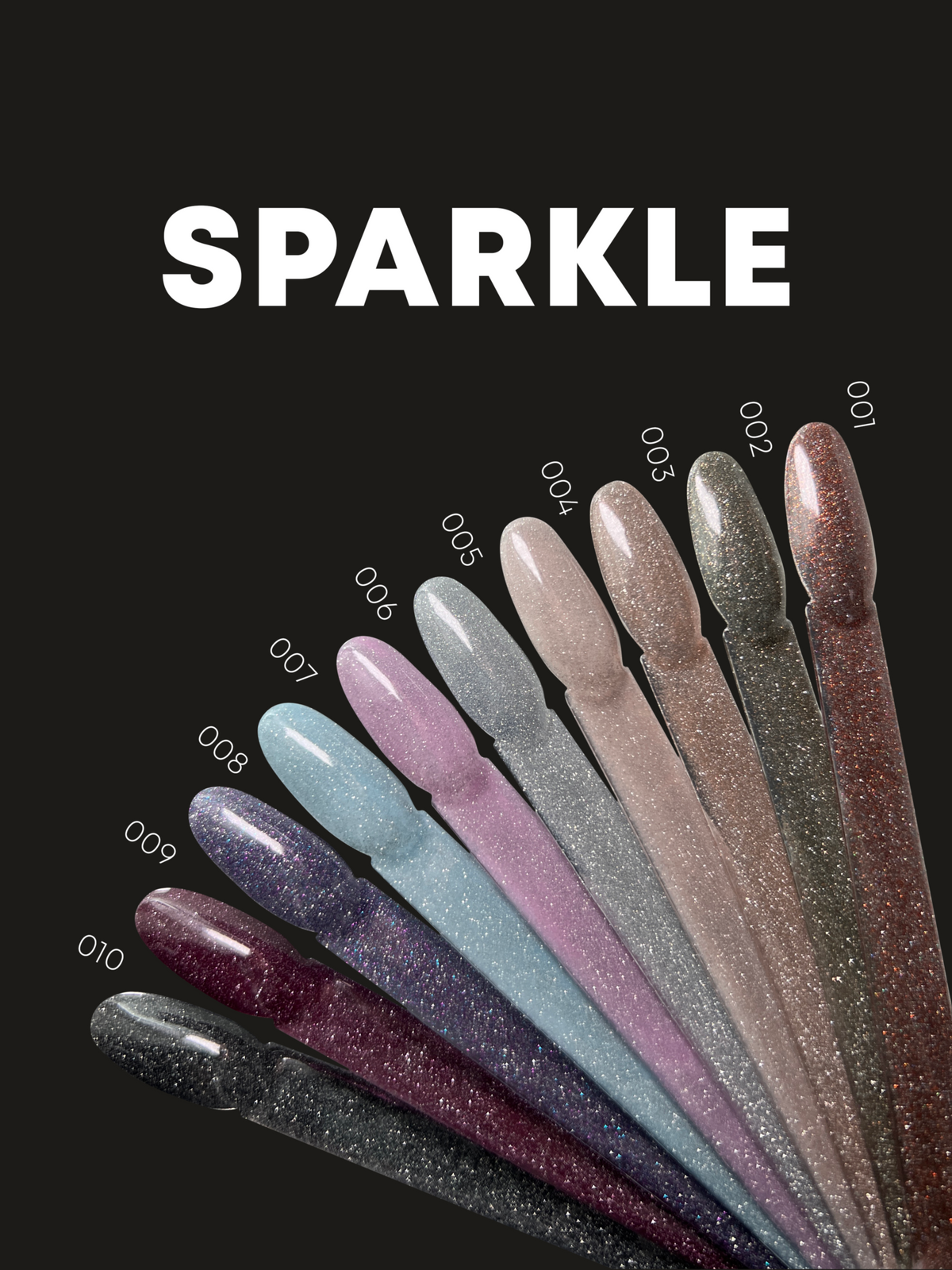 F.O.X Sparkle 002 Lakier Hybrydowy Flash Efekt, 7 ml, Gel Polish