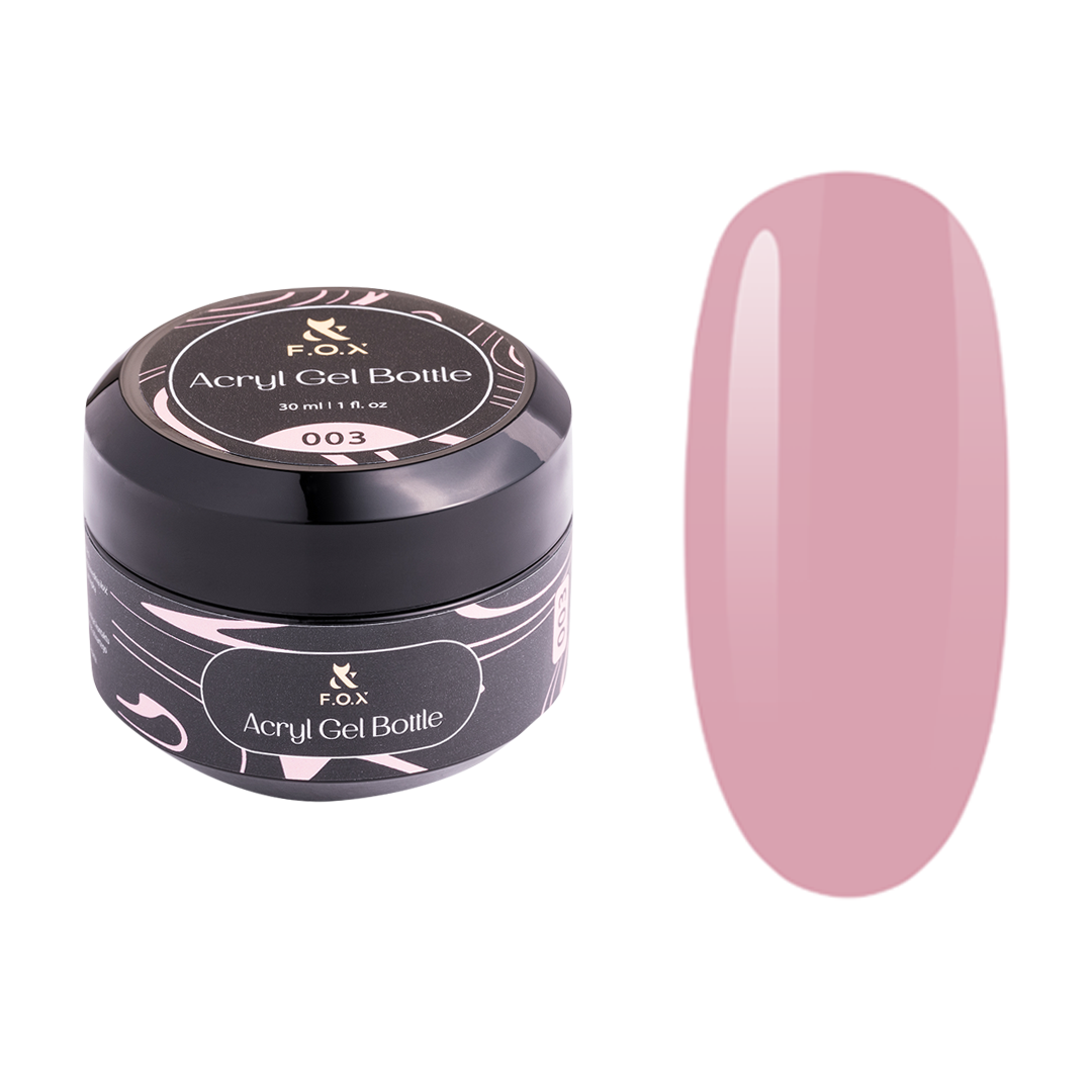 F.O.X Acryl Gel Bottle 003 Brązowy Żel Akrylowy do Paznokci 30ml
