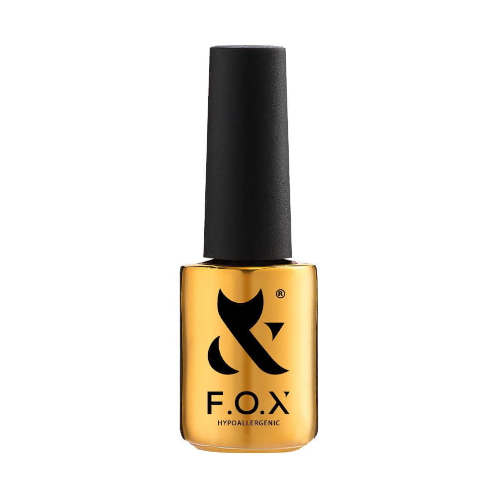 Top Rubber Bezbarwny Top Coat 7 ml FOX do Żeli, Hybryd i Klasycznych Lakierów