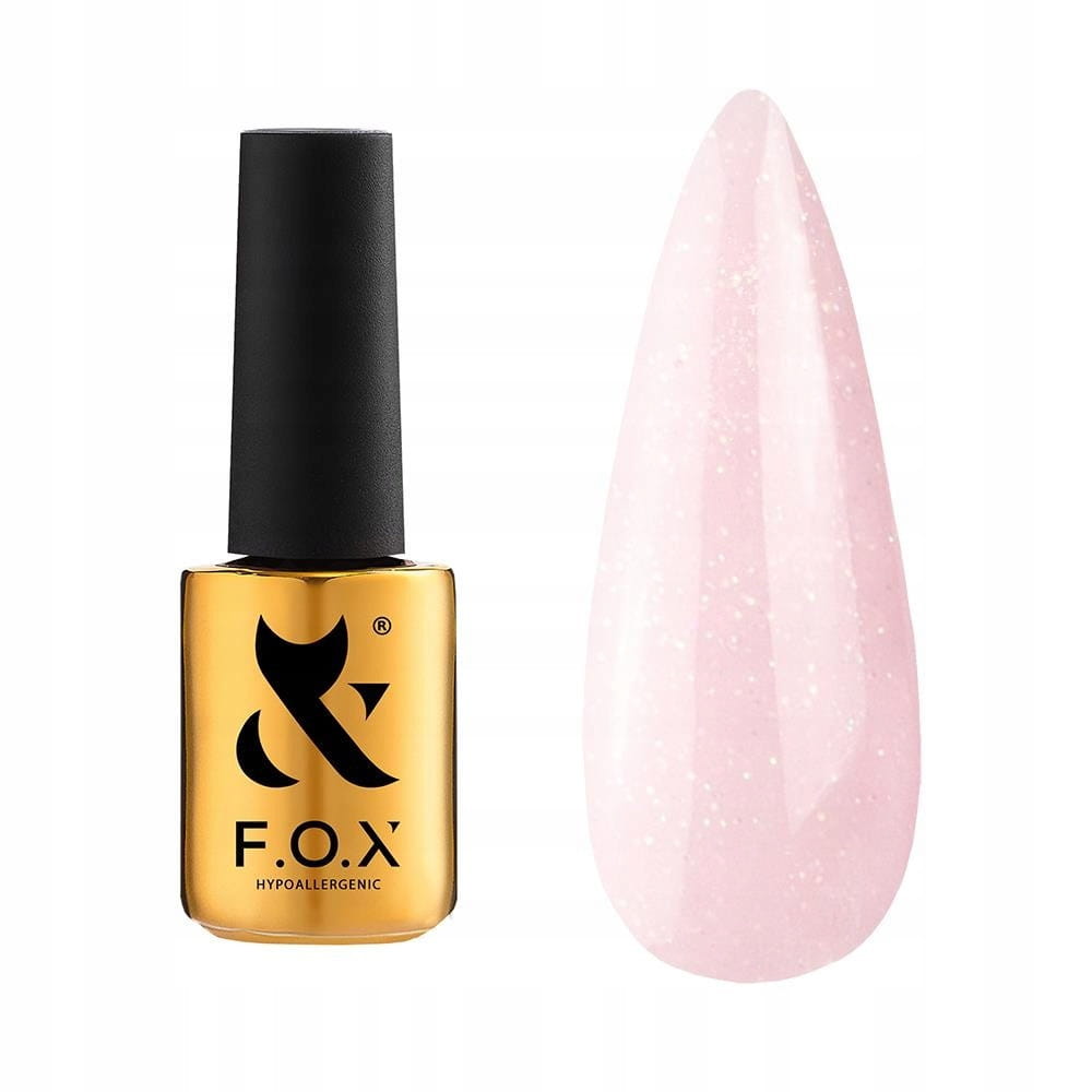 FOX Color Base Shimmer 003 baza hybrydowa z opalizującym połyskiem 15ml