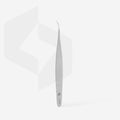 Pęseta do rzęs Staleks Expert 40 Type 2 L 70° stal nierdzewna CE