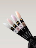 F.O.X Hard Gel Glitz Rose 15ml - Żel budujący różowy, samopoziomujący