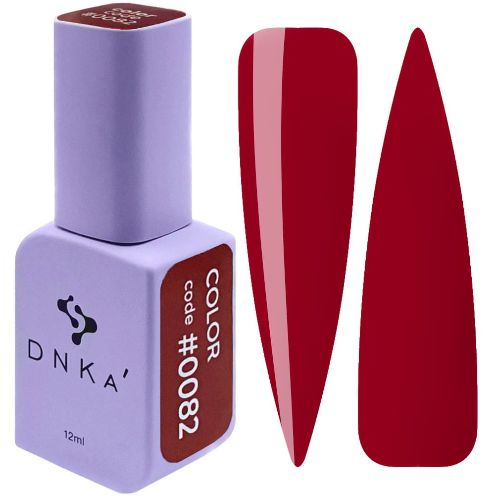 Lakier hybrydowy DNKa 12ml #0082 trwały żelowy lakier do paznokci