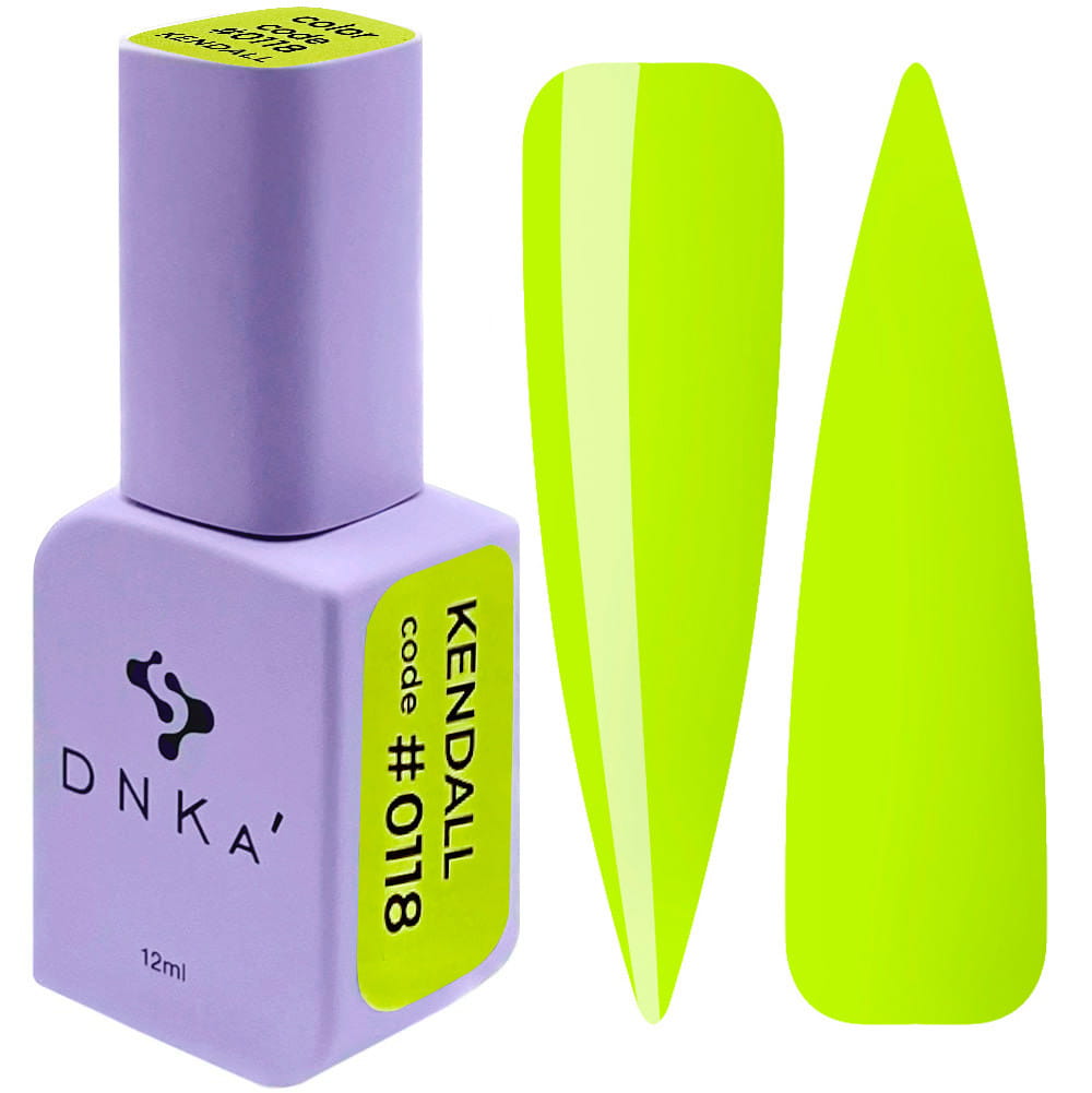 Lakier hybrydowy DNKa' Gel Polish Color 12ml #0118 trwały, samopoziomujący