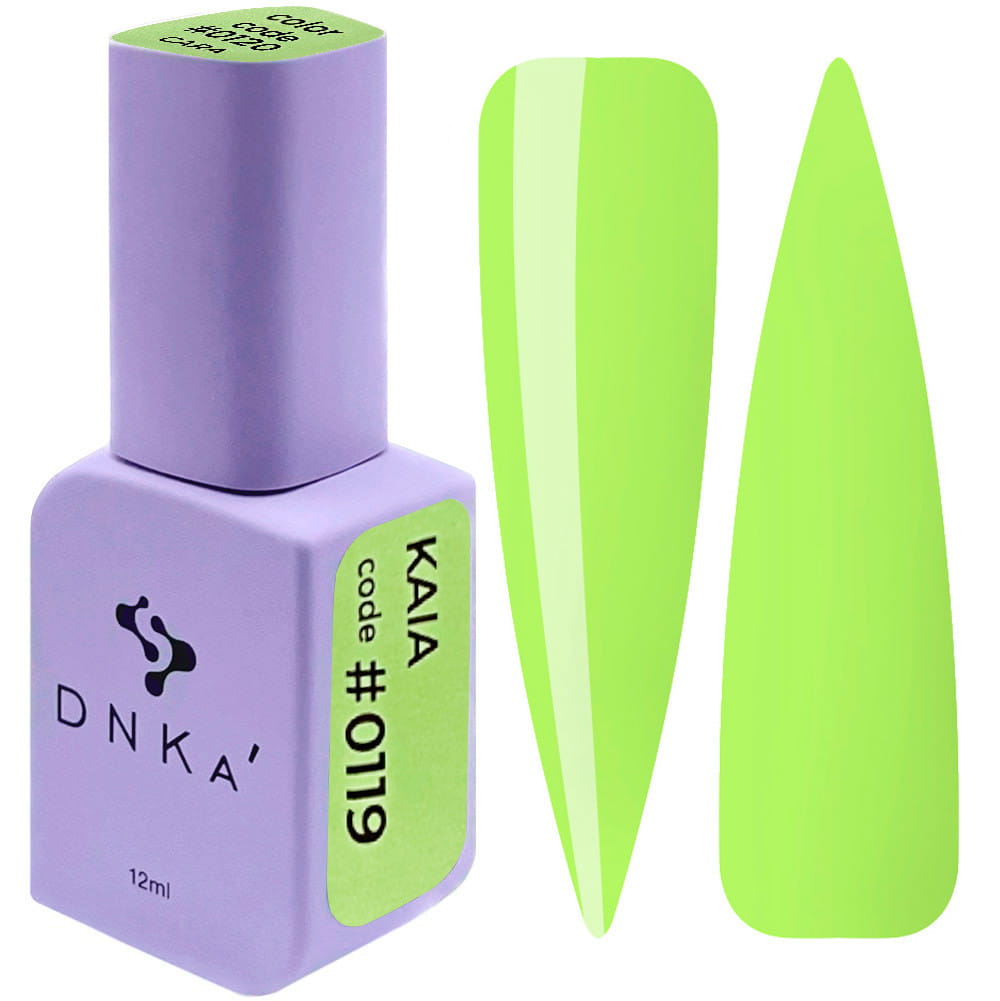 Lakier hybrydowy DNKa' Gel Polish Color 12ml #0119 trwały, intensywny kolor