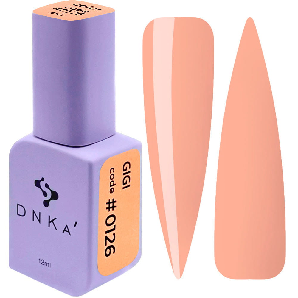 Lakier hybrydowy DNKa' Gel Polish Color 12 ml #0126 trwały, intensywny kolor