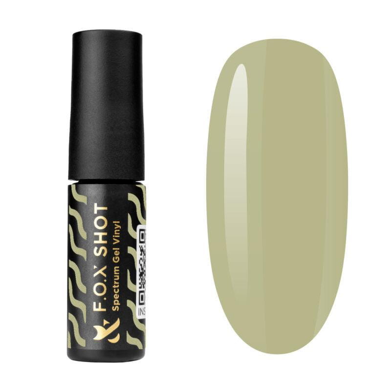 Lakier hybrydowy Shot Spectrum Gel Vinyl 014 CHILL szaro-srebrny 7-free 7ml