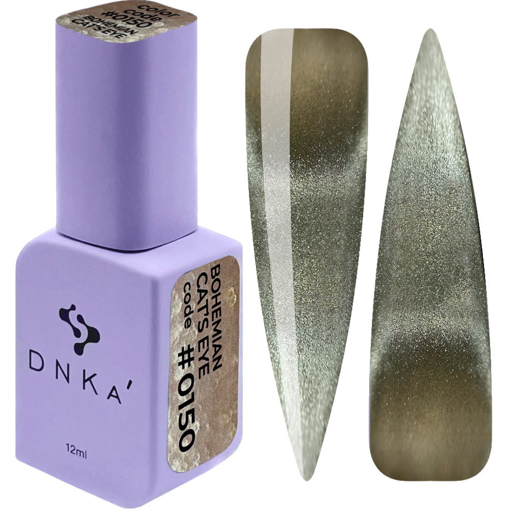 Lakier hybrydowy DNKa Cat's Eye Bohemian 12ml #0150 trwały żelowy