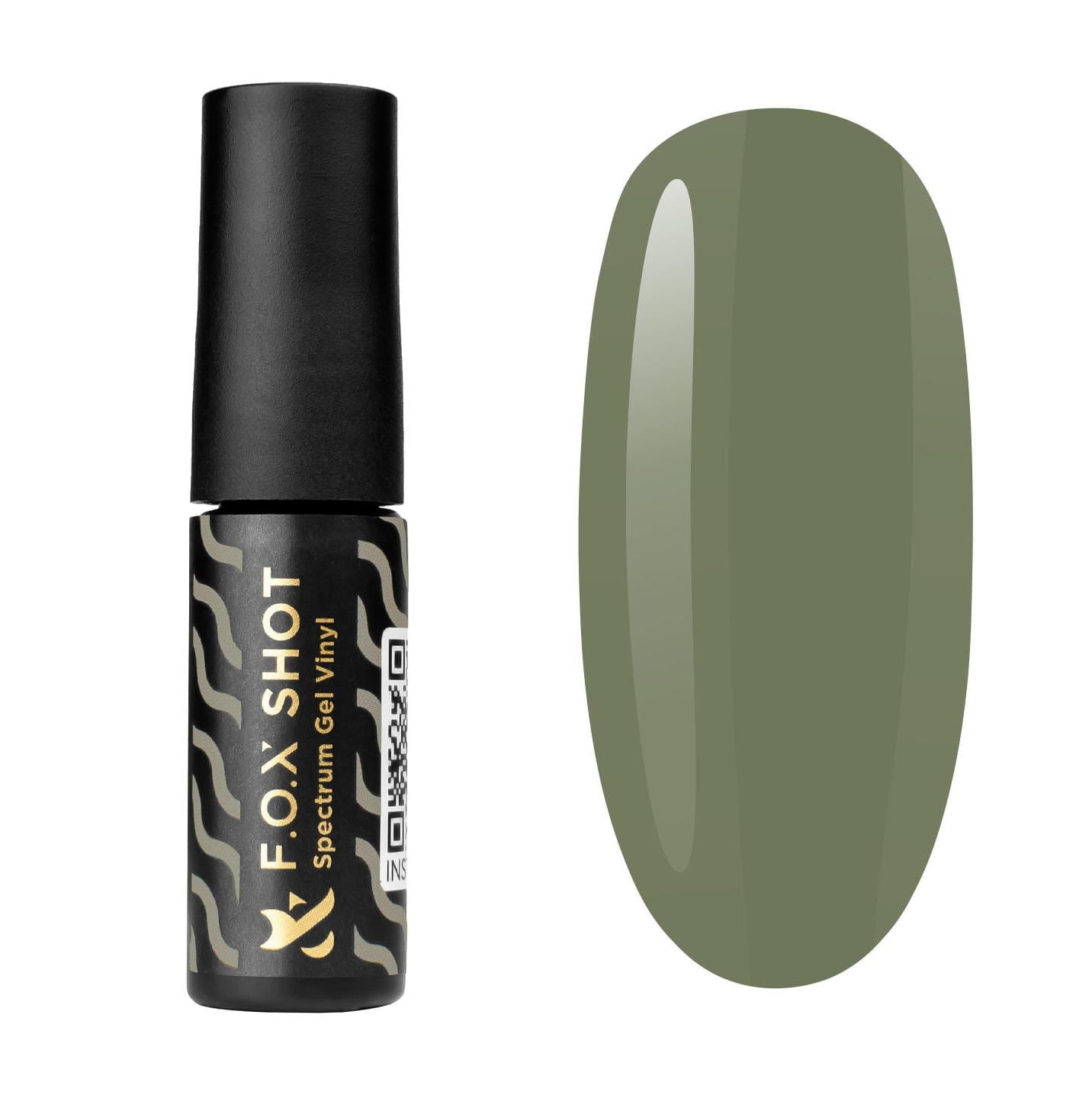 Lakier hybrydowy FOX Shot Spectrum Gel Vinyl 015 Traveller zielony 5ml