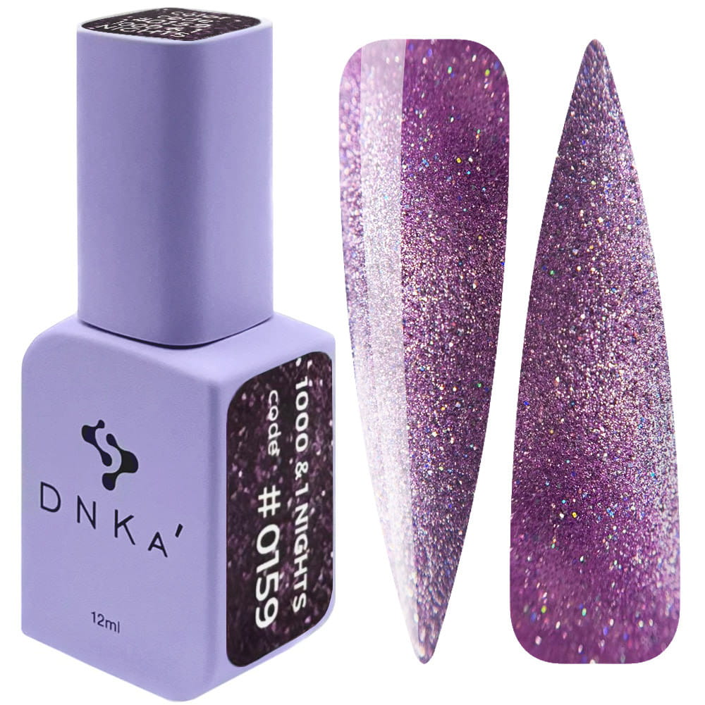 Lakier hybrydowy DNKa 12ml 1000 & 1 Nocy UV/LED trwały do paznokci