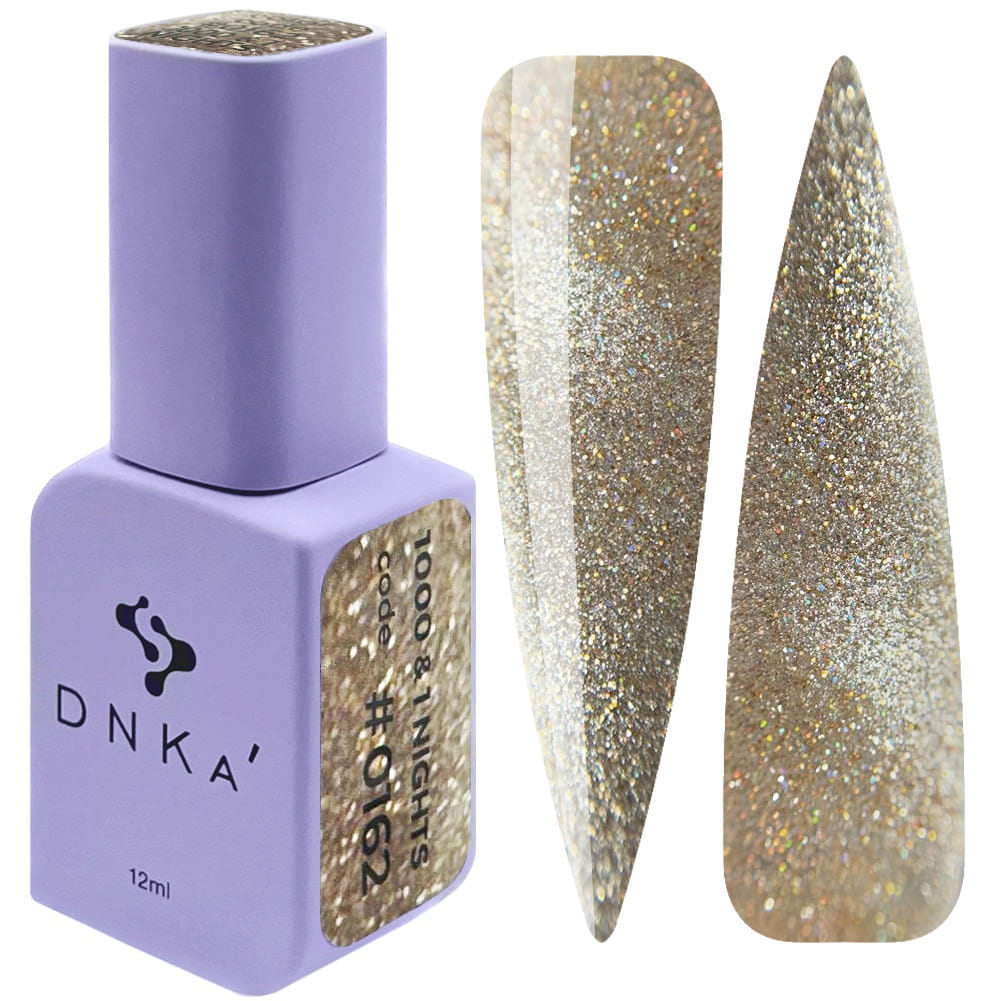 Lakier hybrydowy DNKa 12ml #0162 1000 & 1 Nocy UV/LED trwały manicure