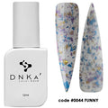 DNKa Rubber Base French Cover 12ml #0044 Funny - Baza Hybrydowa Kamuflująca