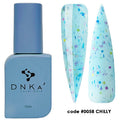 DNKa Rubber Base French Cover 12ml #0058 Chilly - Baza Hybrydowa