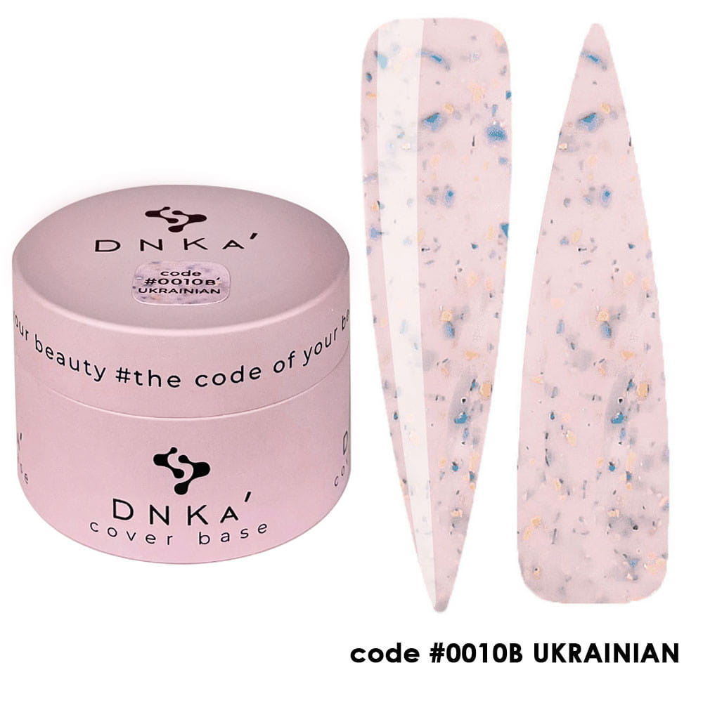 DNKa' Rubber Base French Cover 30ml #0010B Baza Hybrydowa Kamuflująca