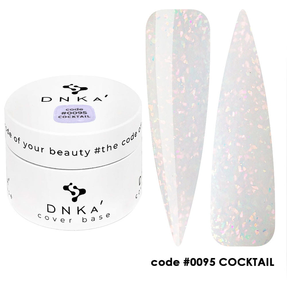 DNKa' Baza Hybrydowa Rubber French Cover #0095 COCKTAIL 30ml