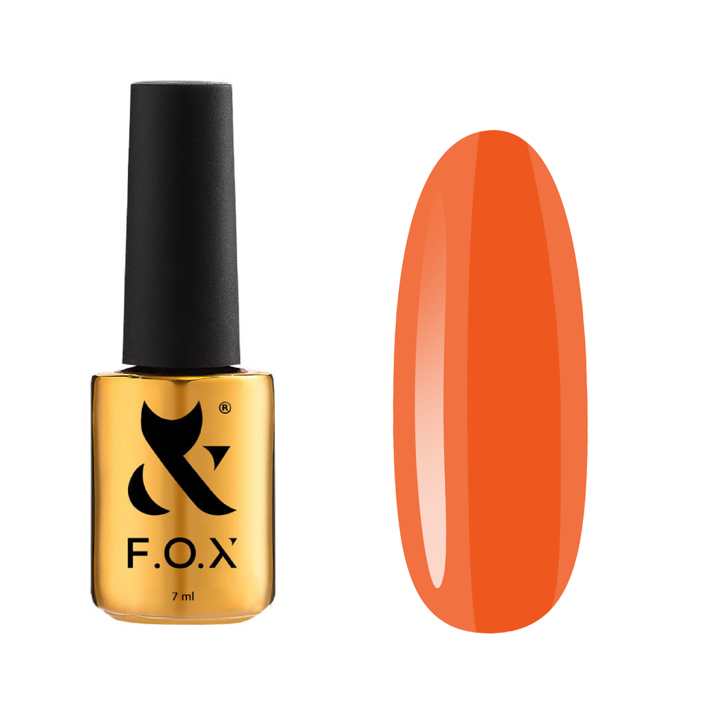 F.O.X Acryl Gel Bottle 015 14ml żel akrylowy brązowo-pomarańczowy do paznokci