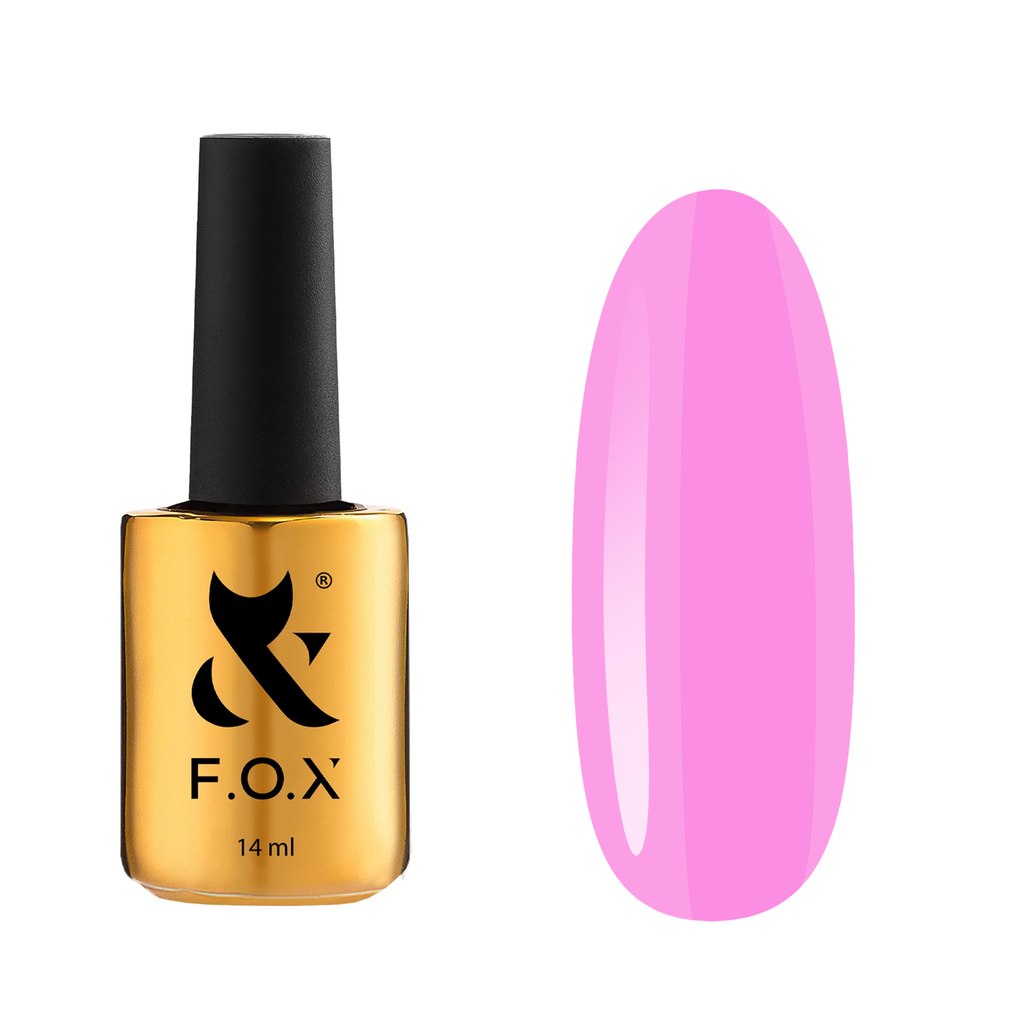 F.O.X Acryl Gel Bottle 025 14ml żel akrylowy do paznokci różowo-brązowy