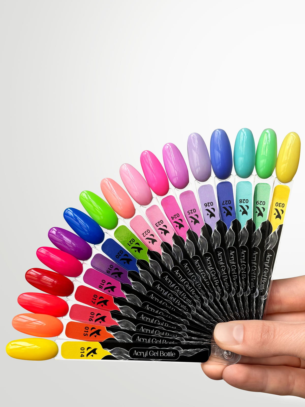 F.O.X Acryl Gel Bottle 026 Fioletowy Żel Akrylowy 14ml z Pędzelkiem