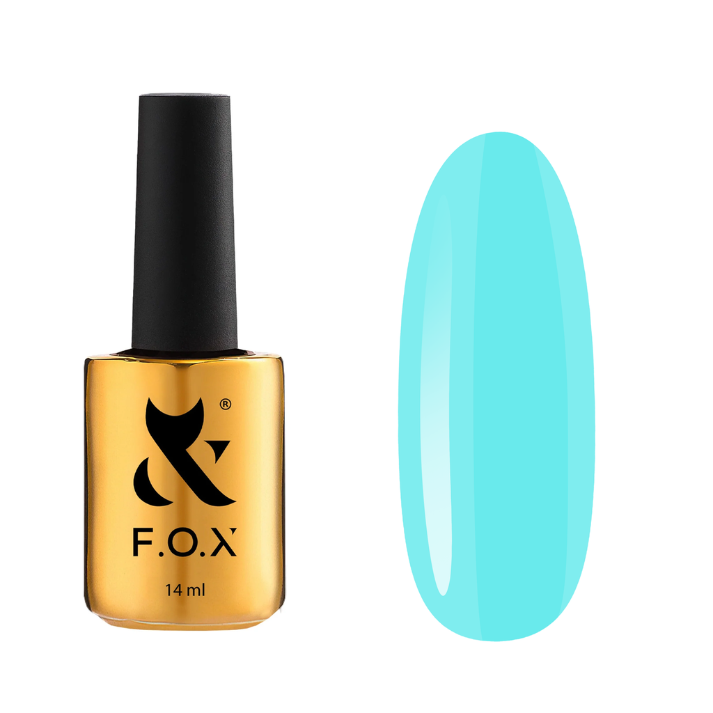 F.O.X Acryl Gel Bottle 028 Niebieski 14ml - Żel Akrylowy do Paznokci