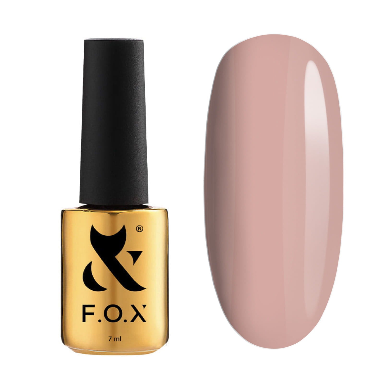 F.O.X Lakier Hybrydowy 7 ml - Mocha Mousse 103 Karmelowy Beżowy Nude