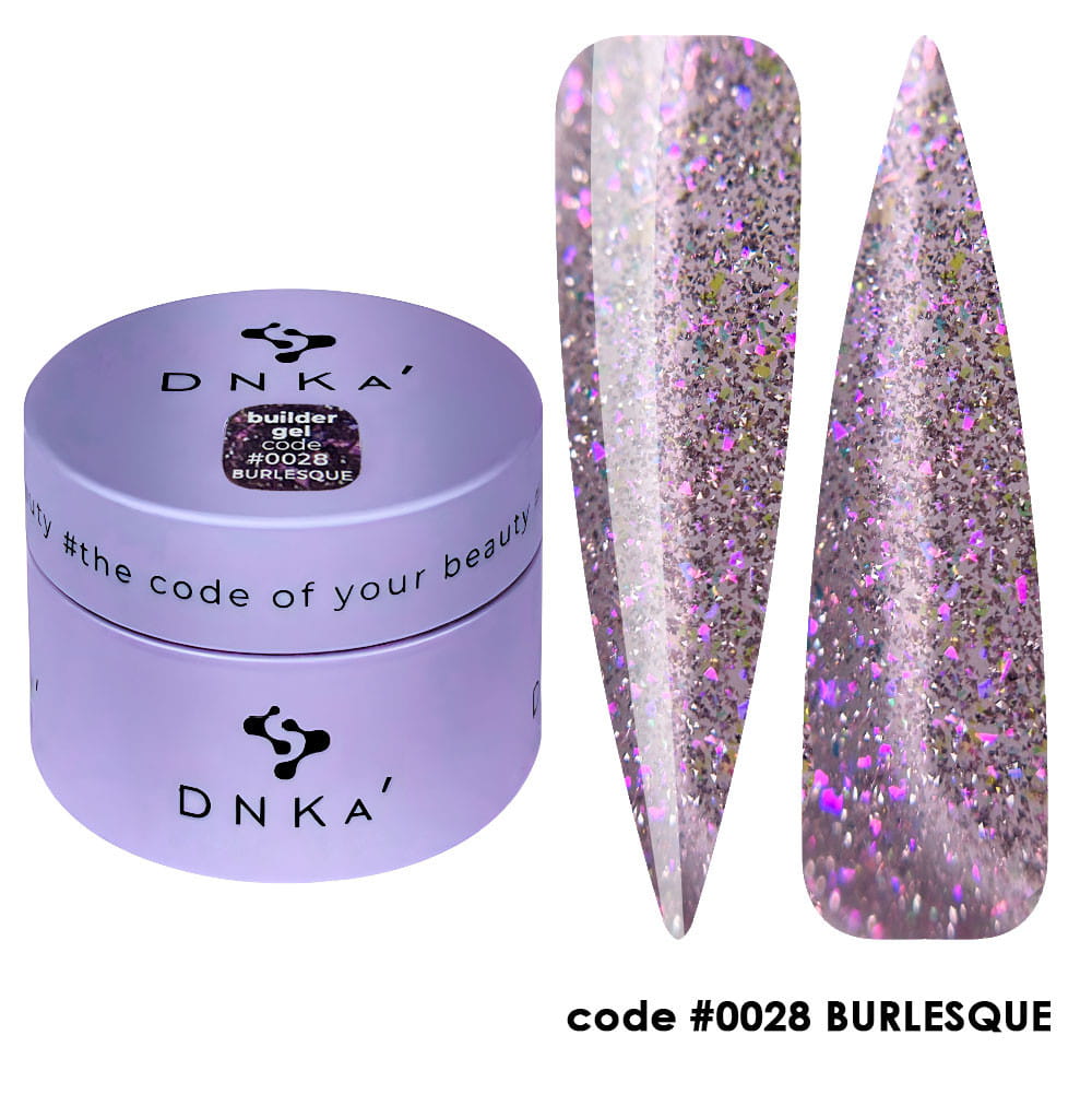 DNKa Builder Gel New Formula, 30 ml - kolor #0028 Burlesque