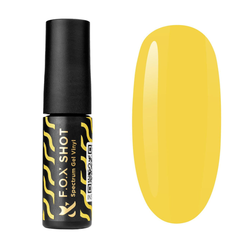 FOX Spectrum Gel Vinyl 066 Lakier Hybrydowy Żółto-Złoty 5g LED/UV 7-Free