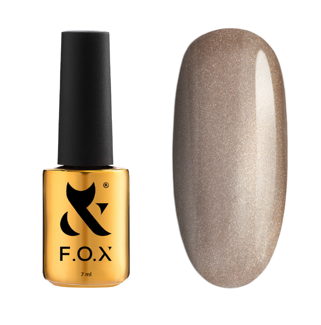 F.O.X Cat Eye 003 lakier hybrydowy magnetyczny z efektem kociego oka, beżowy, 7 ml