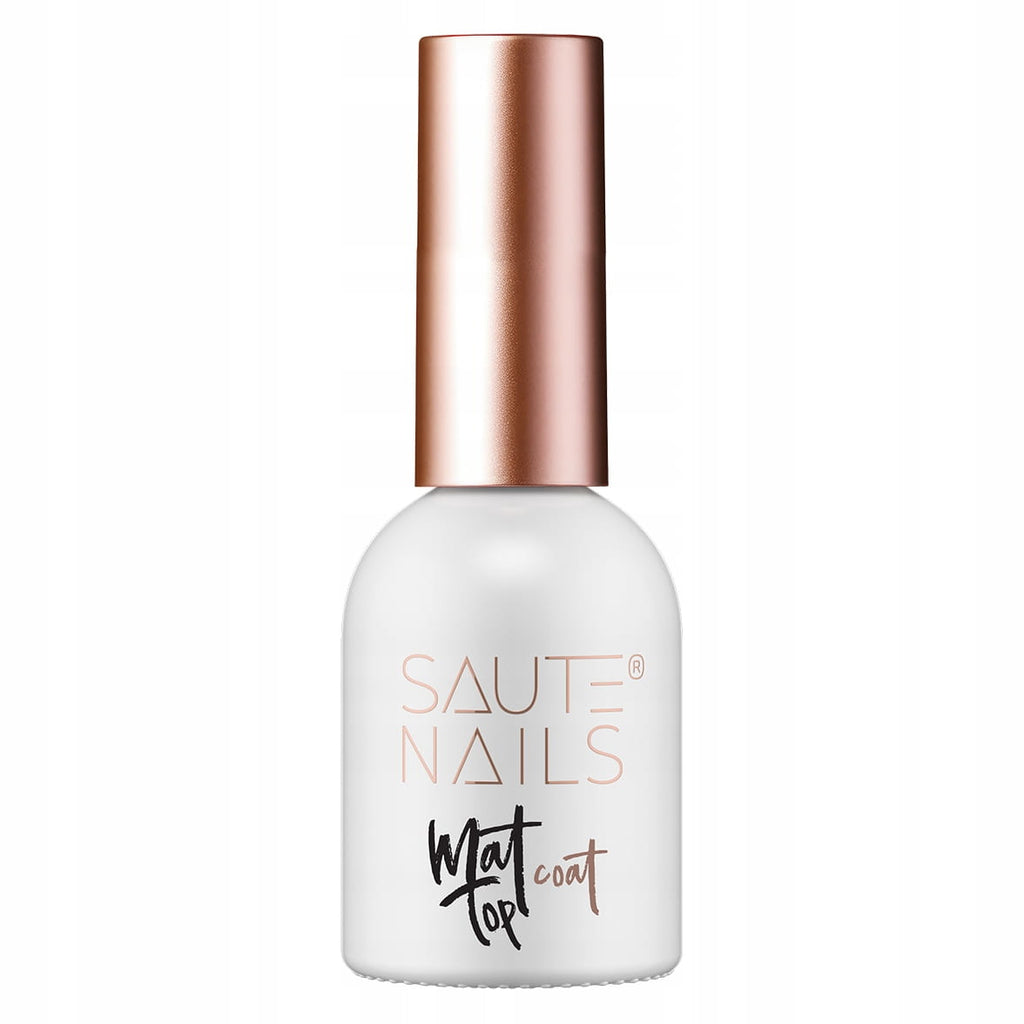 Saute Nails Top Hybrydowy Matowy No Wipe 8 ml